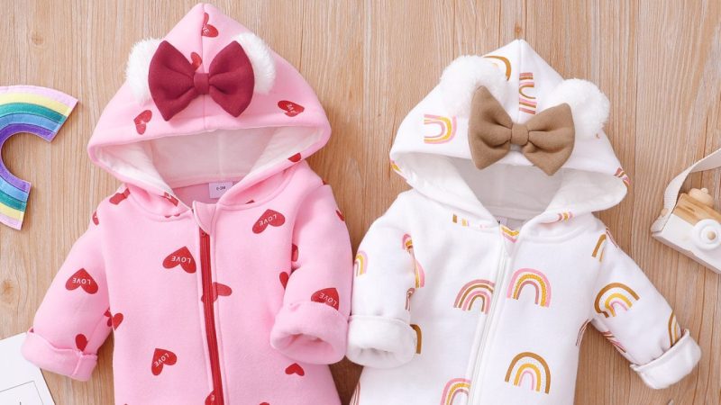 Thesparkshop.in: Product/Baby Girl Long Sleeve Thermal Jumpsuit